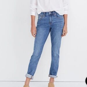 Madewell Slim Boyjean - Dark Blue Wash